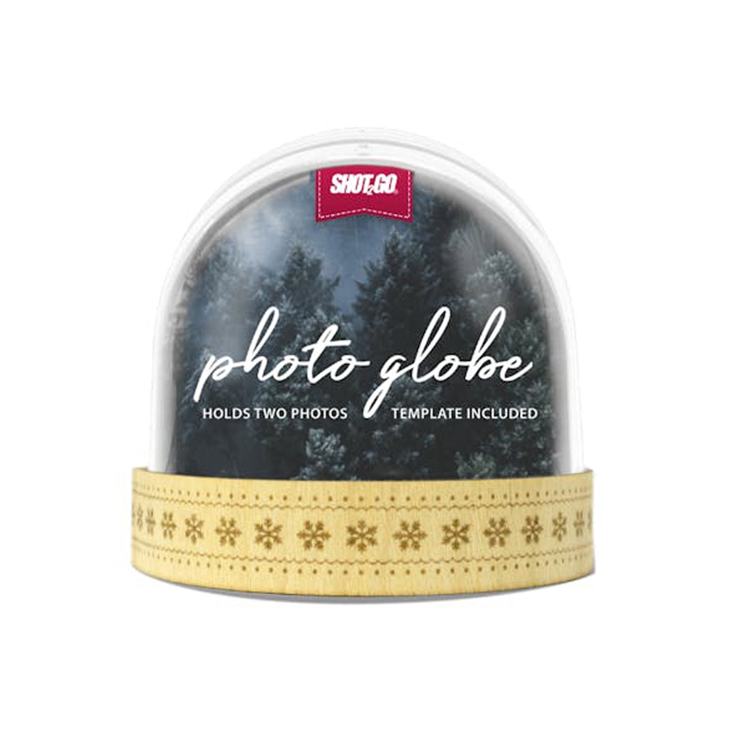 Snow Globe - Wooden